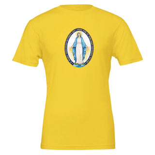 Miraculous Medal Blue and White T-Shirt - view 4