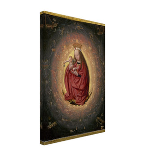 Madonna and Child with Seraphim Canvas Print - view 3