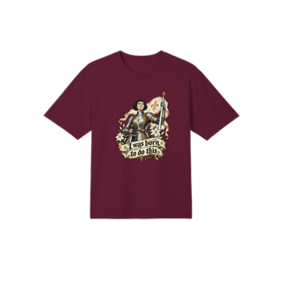 St. Joan of Arc 'Born to Do This' Heavyweight T-Shirt - view 6