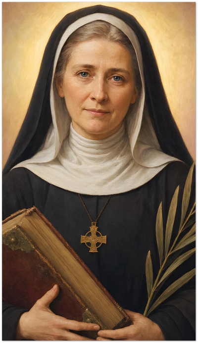 St. Wiborada Holy Cards