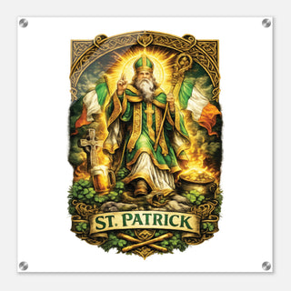 St. Patrick Acrylic Wall Plaque