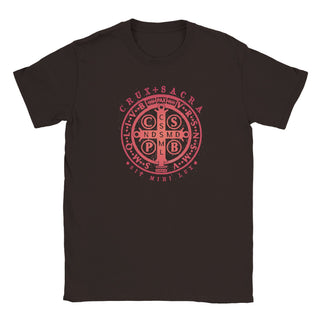 St. Benedict Medal Cross Gradient T-Shirt - view 5