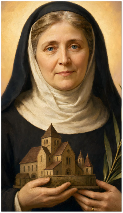 St. Ida of Herzfeld Holy Cards
