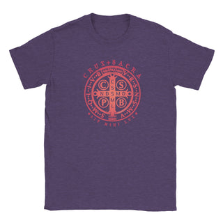 St. Benedict Medal Cross Gradient T-Shirt - view 11