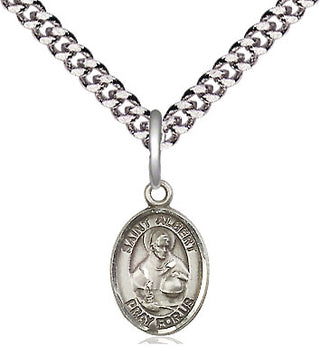 Pewter Saint Albert the Great Medal Religious and Catholic Jewelry Engraved Catholic Saint Jewelry