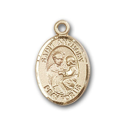 Gold-Filled St. Anthony of Padua Pendant