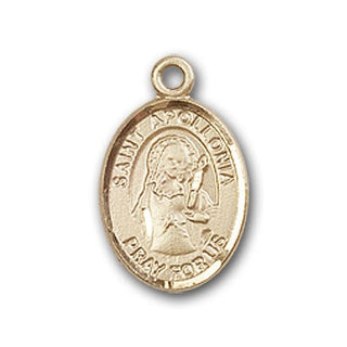 Gold-Filled Saint Apollonia Pendant