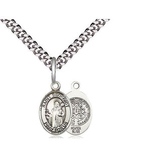 Pewter Saint Benedict Medal Religious and Catholic Jewelry