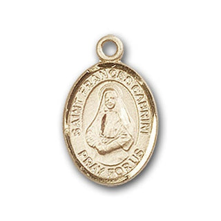 Gold-Filled Saint Frances Cabrini Pendant