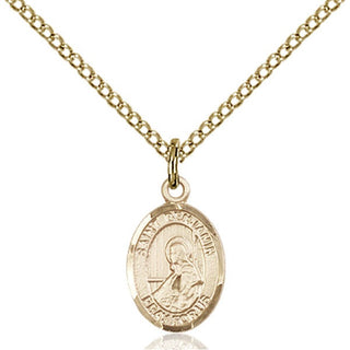 Gold-Filled St. Benjamin Pendant