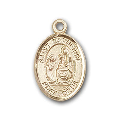 Gold-Filled St. Catherine of Siena Pendant