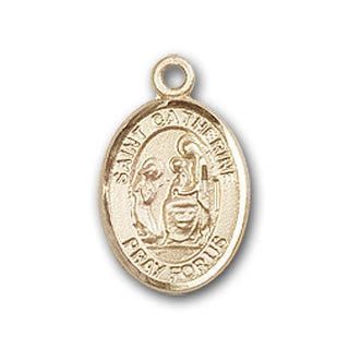 Gold-Filled Saint Catherine of Siena Pendant