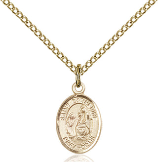 Gold-Filled St. Catherine of Siena Pendant