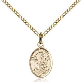 Gold-Filled Saint Catherine of Siena Pendant - SALE