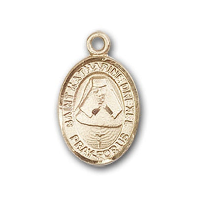 Gold-Filled St. Katharine Drexel Pendant