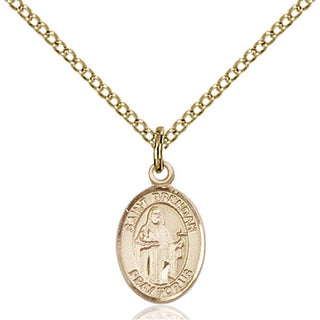 Gold-Filled St. Brendan the Navigator Pendant