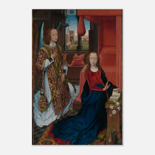 Early Netherlandish Annunciation Canvas Print - view 6