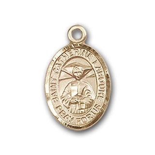 Gold-Filled Saint Catherine Laboure Pendant