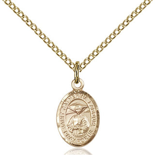 Gold-Filled St. Catherine Laboure Pendant