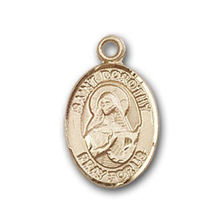 Gold-Filled Saint Dorothy Pendant