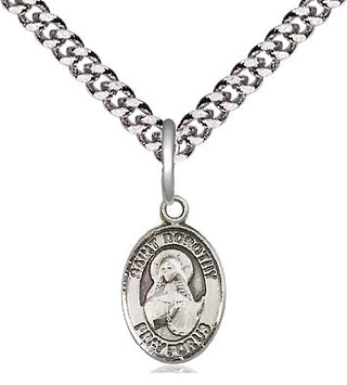 Pewter Saint Dorothy Medal Religious and Catholic Jewelry Engraved Catholic Saint Jewelry