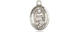Pewter Saint Daniel Medal Engraved Catholic Saint Jewelry