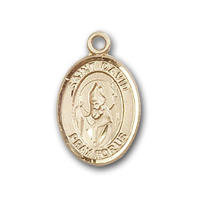 Gold-Filled St. David of Wales Pendant