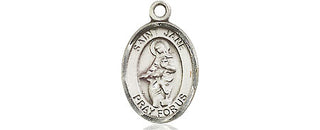 Pewter Saint Jane of Valois Medal Engraved Catholic Saint Jewelry