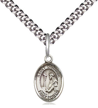 Pewter Saint Dominic de Guzman Medal Religious and Catholic Jewelry Engraved Catholic Saint Jewelry