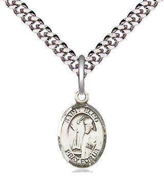 Pewter Saint Elmo Medal Religious and Catholic Jewelry Engraved Catholic Saint Jewelry