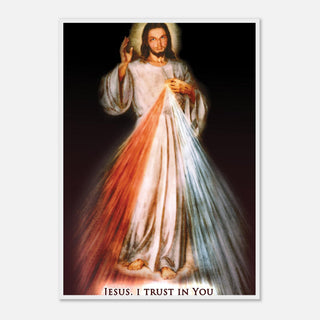 'Jesus, I Trust in You' Divine Mercy Framed Print - view 7