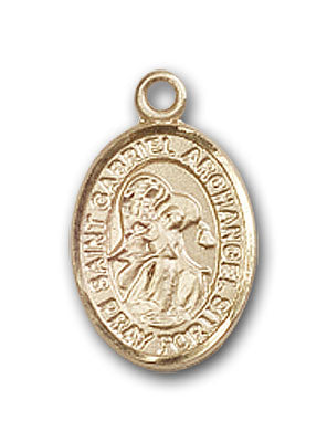 Gold-Filled St. Gabriel the Archangel Pendant