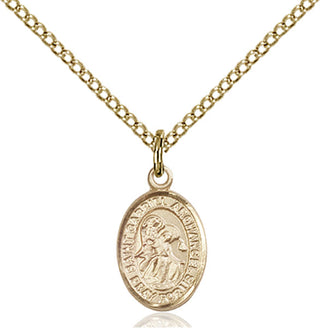 Gold-Filled St. Gabriel the Archangel Pendant