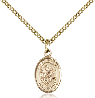 Gold-Filled Saint George Pendant