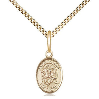 Gold-Filled Saint Francis of Assisi Pendant - SALE