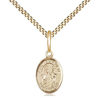 Gold-Filled St. Genevieve Pendant