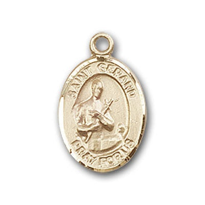 Gold-Filled St. Gerard Majella Pendant