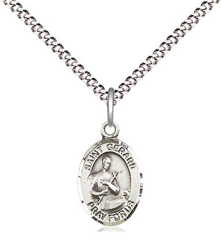 Pewter Saint Gerard Majella Medal Religious and Catholic Jewelry Engraved Catholic Saint Jewelry