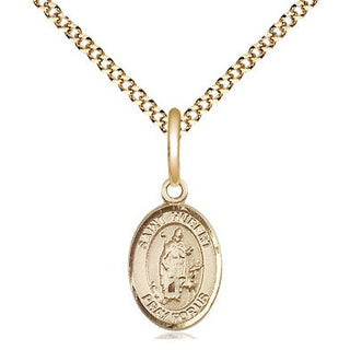 Gold-Filled St. Hubert of Liege Pendant