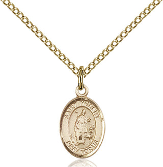 Gold-Filled St. Hubert of Liege Pendant
