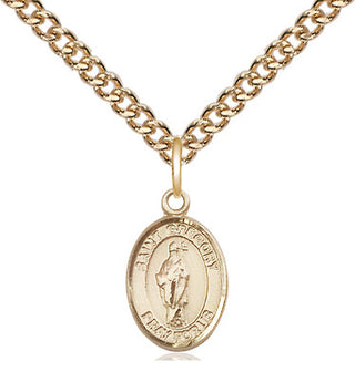 Gold-Filled Saint George Pendant - SALE