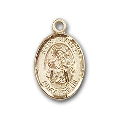 Gold-Filled St. James the Greater Pendant
