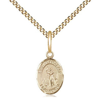 Gold-Filled St. Joan of Arc Pendant