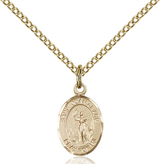 Gold-Filled St. Joan of Arc Pendant