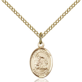 Gold-Filled St. Joshua Pendant