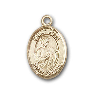 Gold-Filled Saint Jude Thaddeus Pendant