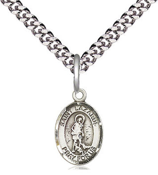 Pewter Saint Lazarus Medal Religious and Catholic Jewelry Engraved Catholic Saint Jewelry