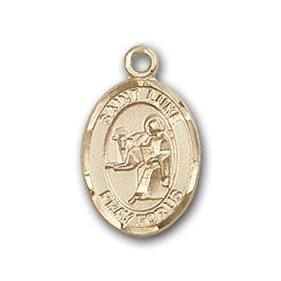 Gold-Filled St. Luke the Apostle Pendant