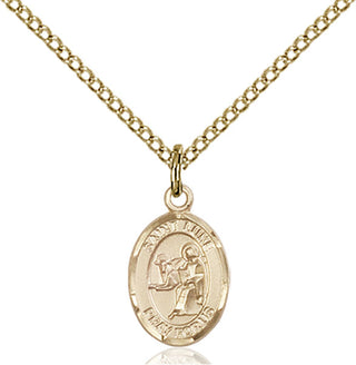 Gold-Filled St. Luke the Apostle Pendant