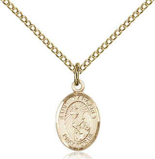 Gold-Filled St. Margaret Mary Alacoque Pendant